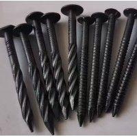 黑色环纹木钉